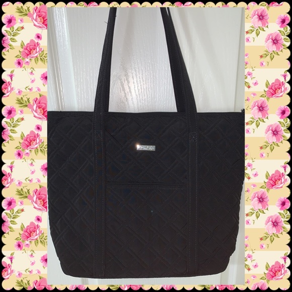 Vera Bradley Handbags - Vera Bradley Tote - Black